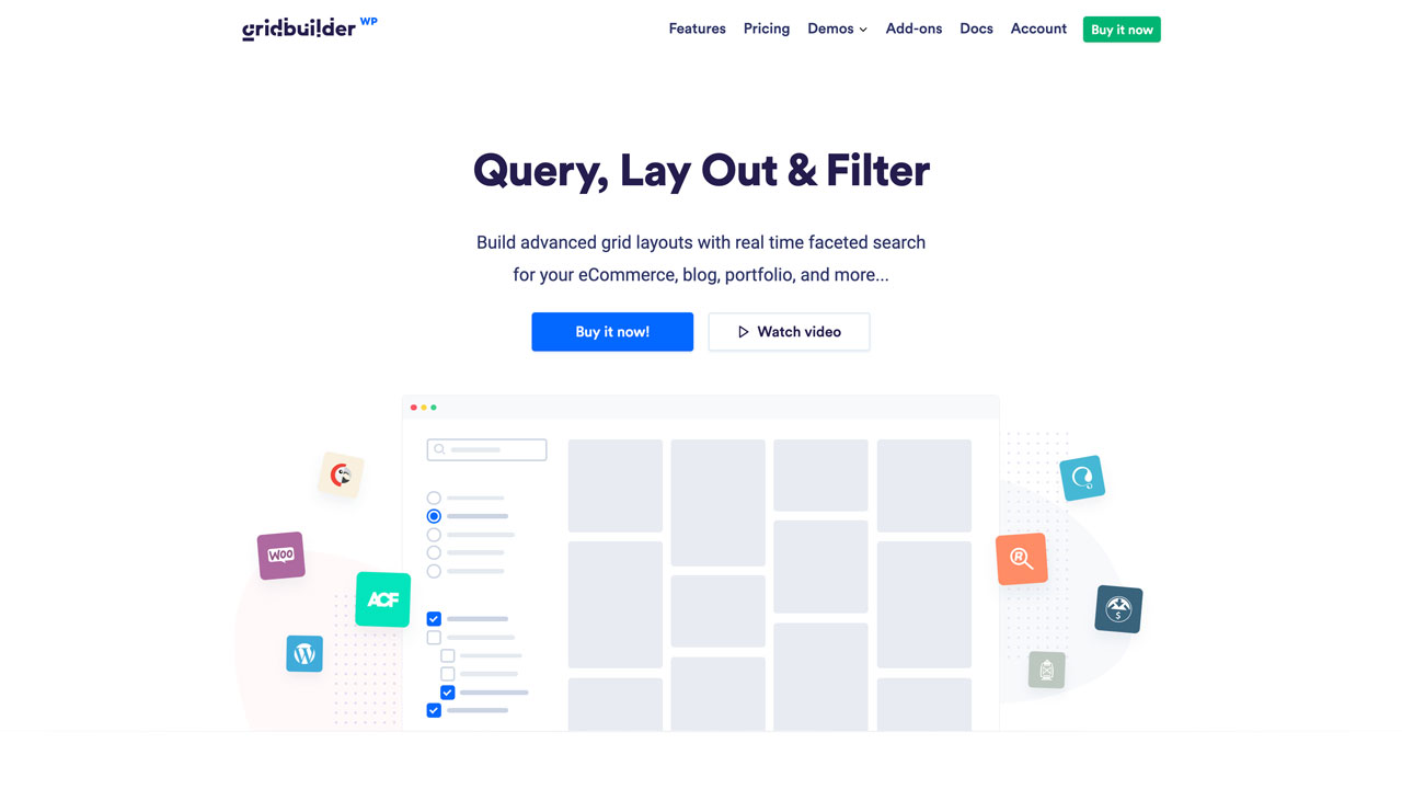 gridbuilder wp